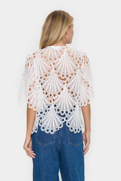 Saint Tropez Jilianna Shirt in White