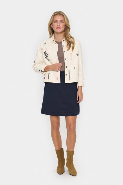 Saint Jean Jacket in Creme