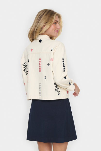 Saint Jean Jacket in Creme