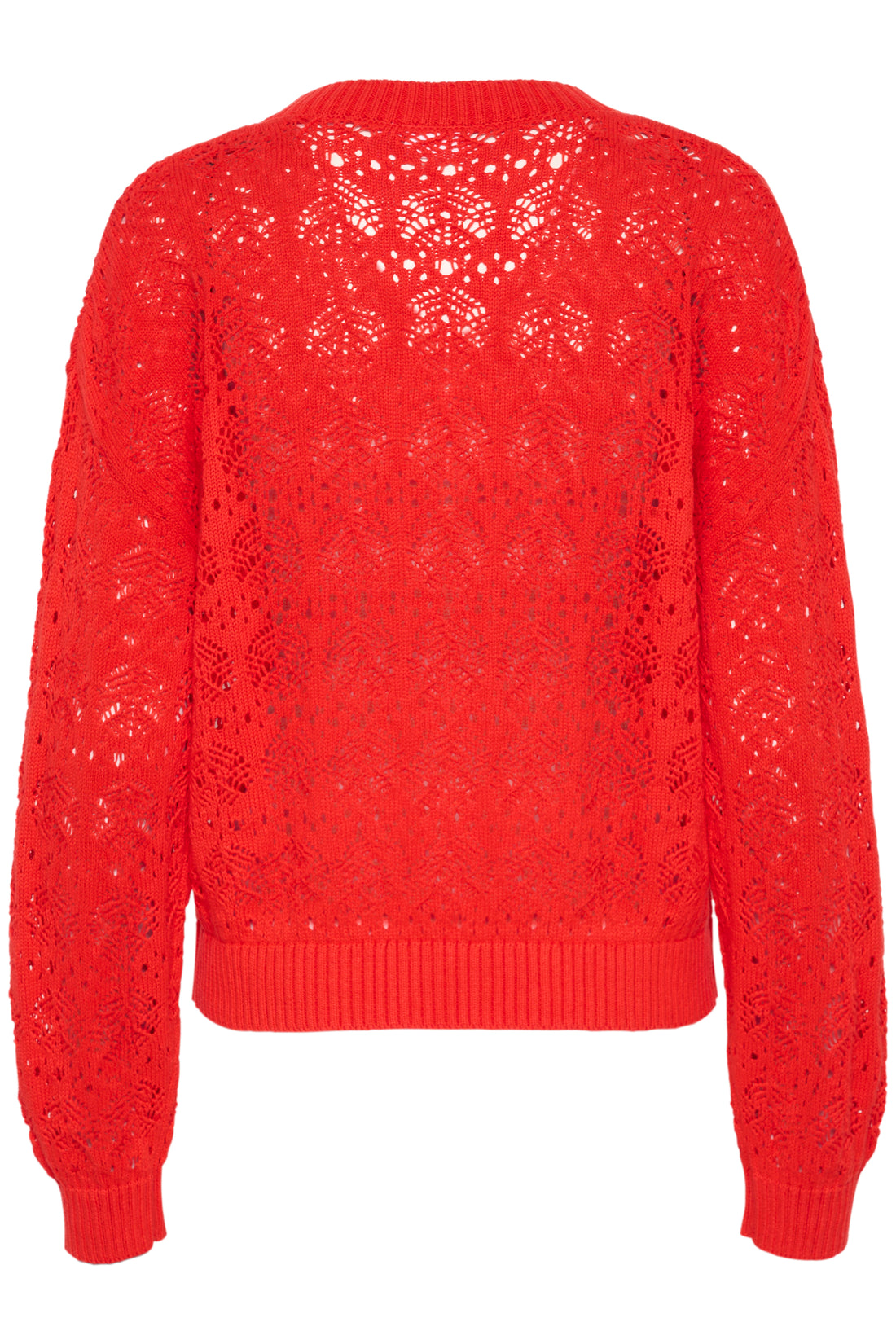 Saint Tropez Juna Knit in Flame Scarlet