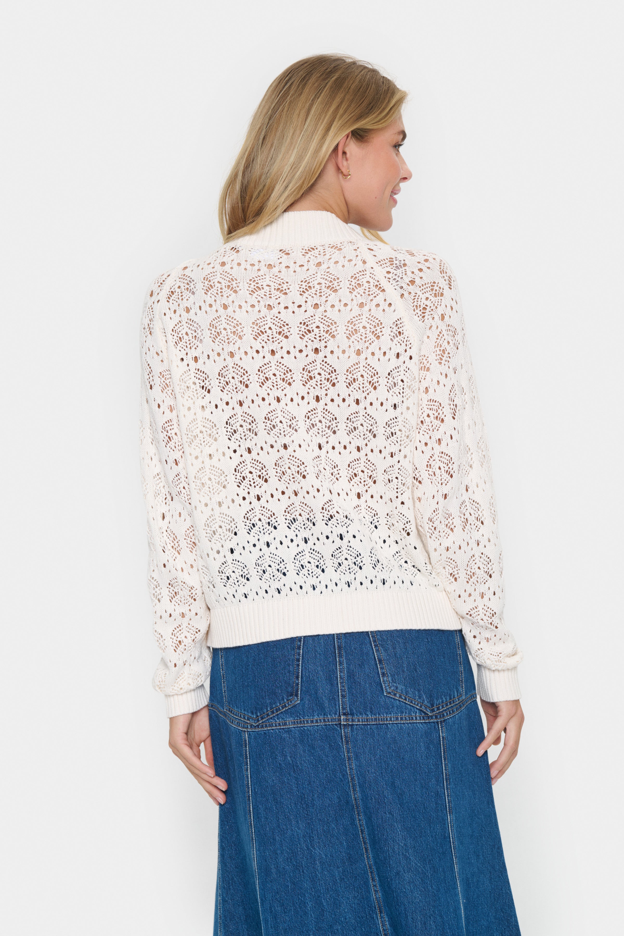 Saint Tropez Juna Cardigan in Ice