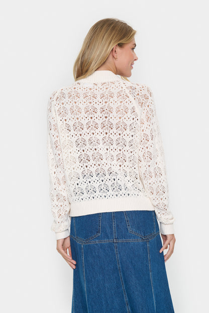 Saint Tropez Juna Cardigan in Ice