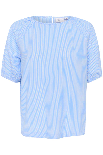 Saint Josefia Striped top in Airy Blue