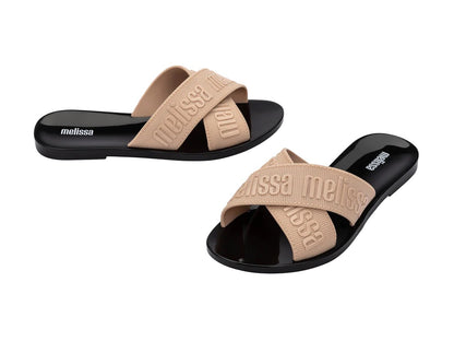 Melissa Lover Slide Sandal - Beige