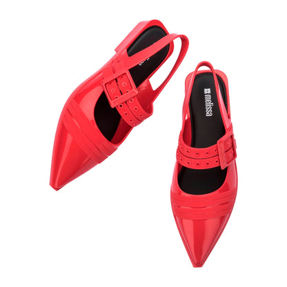 Melissa Ladylike Slingback in Red