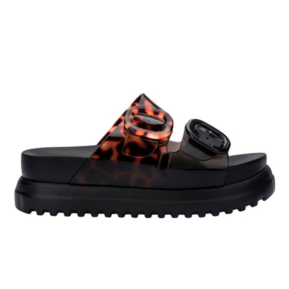 Melissa Cosy Platform in Black and Tortoise