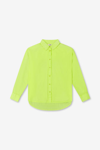 Neon yellow Cotton Shirt
