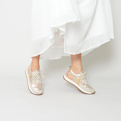 Esska Cinda Vegan Trainers in Metallic