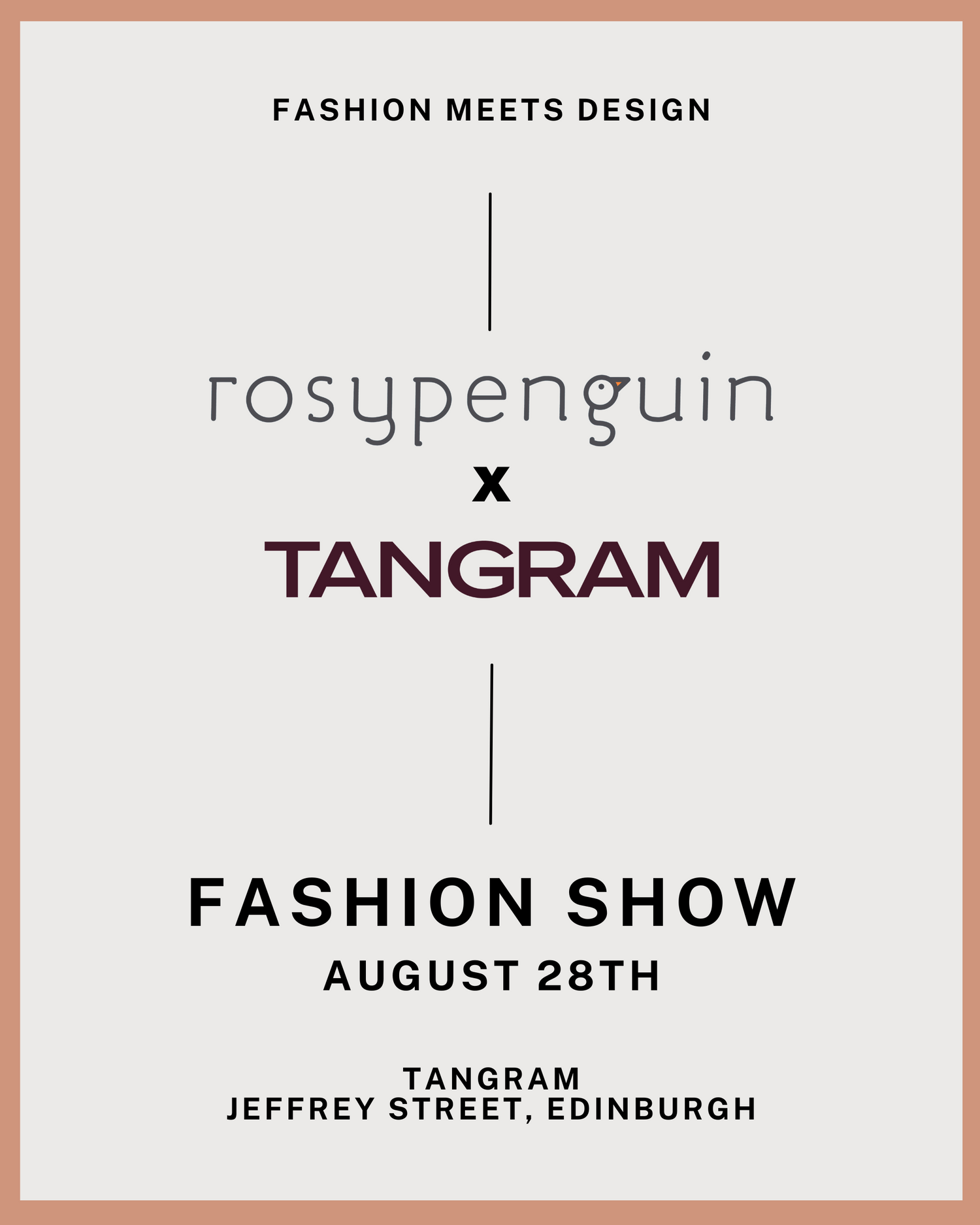 Fashion Show | Rosypenguin x Tangram | Fashion Meets Design