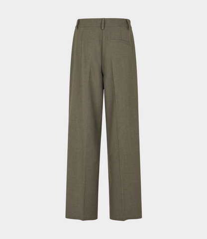 Mbym Caprese Cristiana Trouser in Deep Green