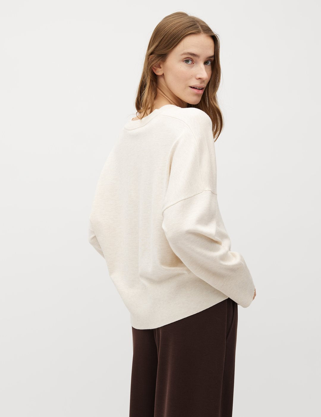 MbyM Gillian V-M Knit in Sugar