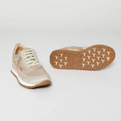 Esska Cinda Vegan Trainers in Metallic