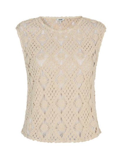 MbyM Pacha Avanna Crochet Top in Sugar