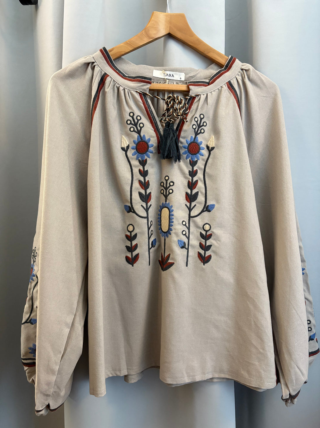 Gypsy Emroidery Blouse