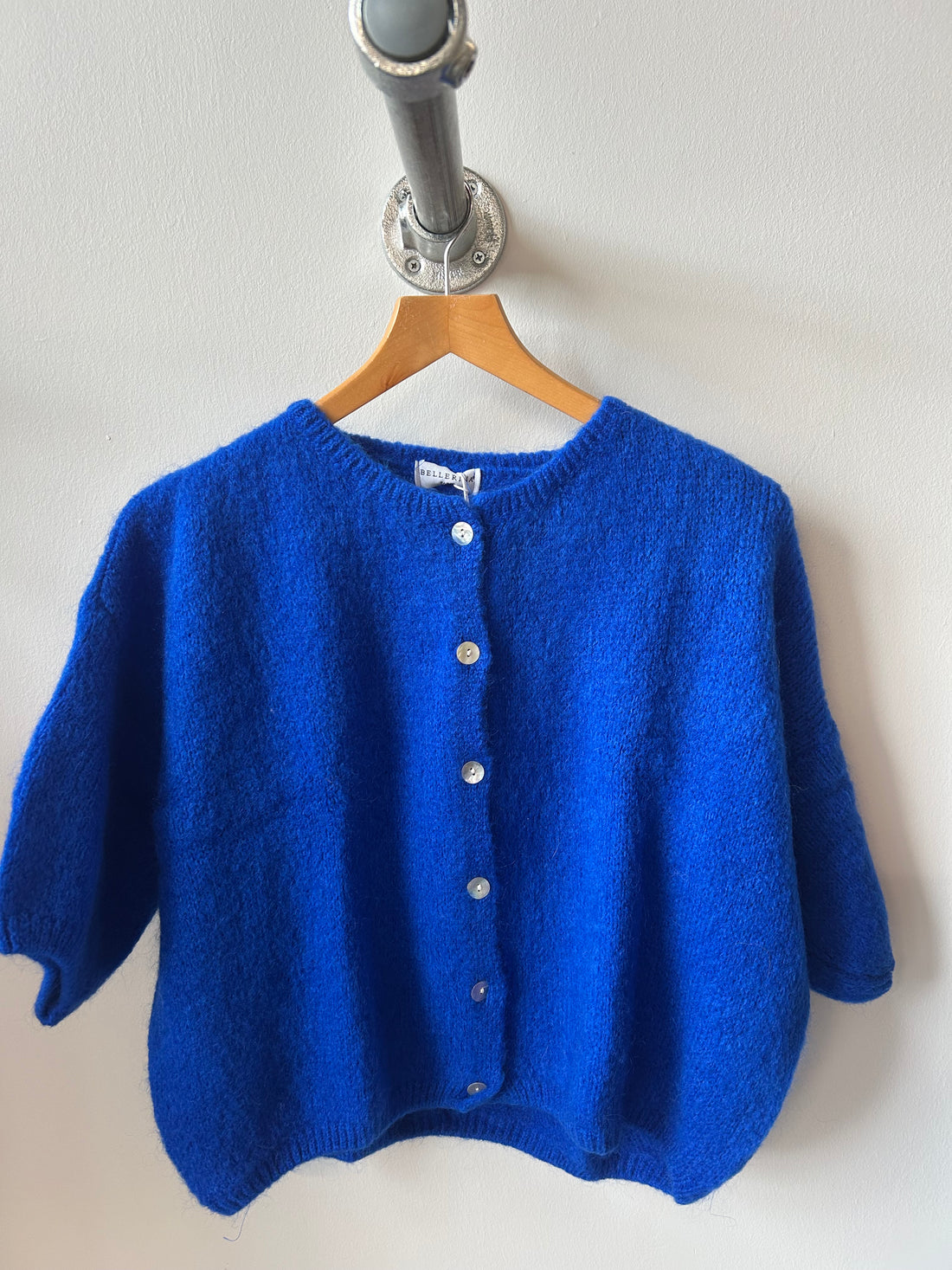 Tilly Mohair Cardigan in Cobalt Blue (ONE SIZE)