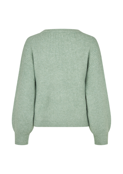 MbyM Shyla Servin Knit in Iceberg Green Melange