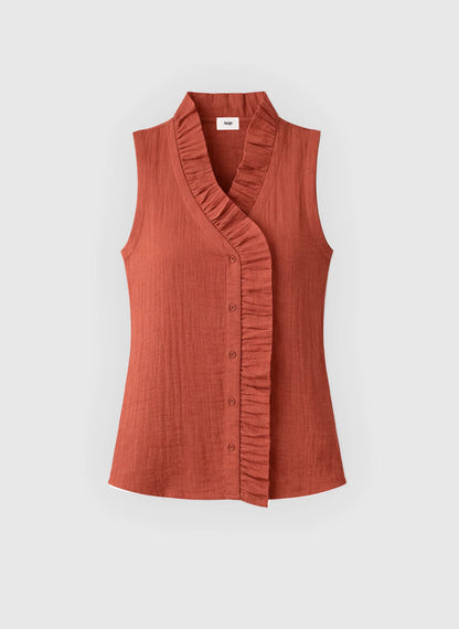 ANGE SILOE Top in Brick