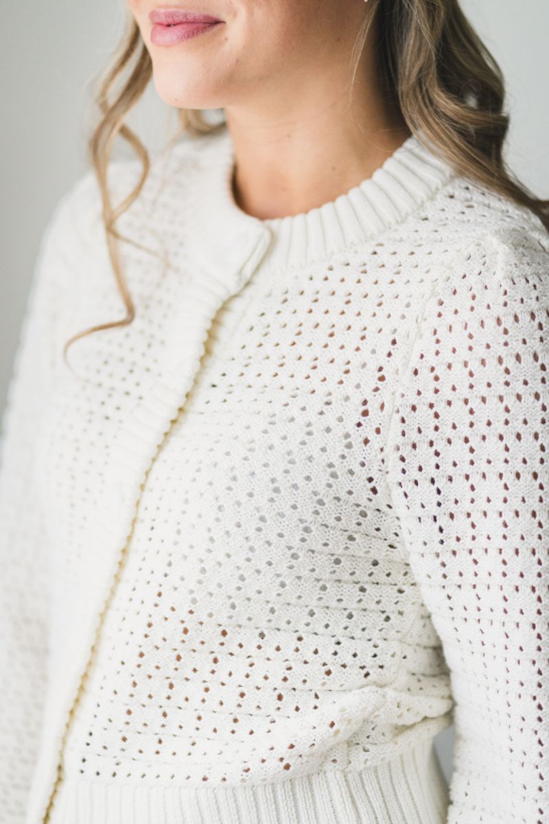 MSCH Tinna Cardigan in Egret