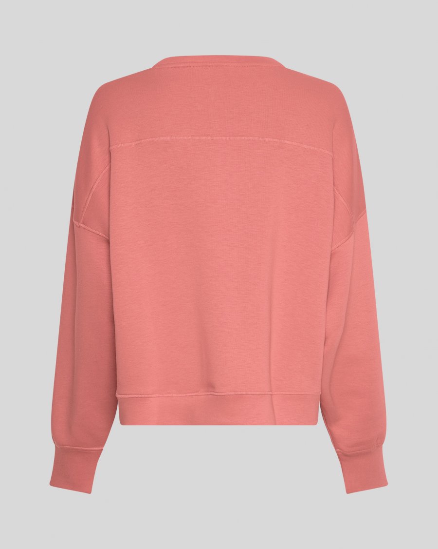 MSCH Dalvina Ima Sweatshirt in Sugar Coral