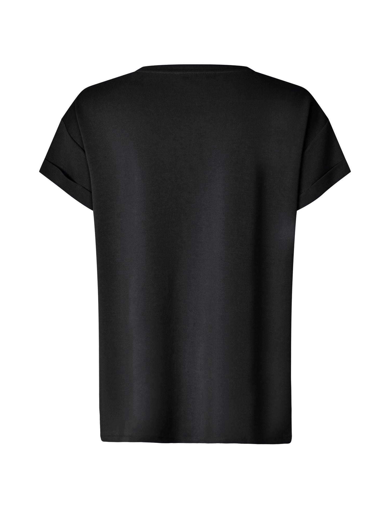MbyM Bosko Luxe V-Neck T-Shirt in Black