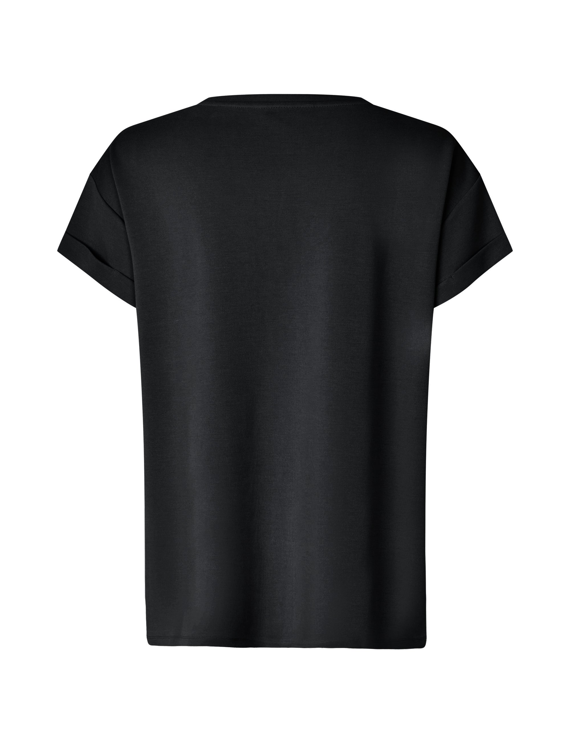 MbyM Bosko Luxe V-Neck T-Shirt in Black