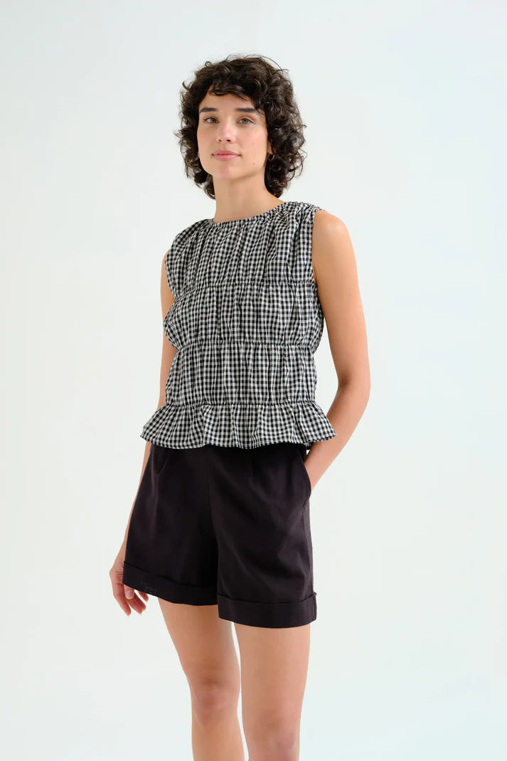 Gingham Top