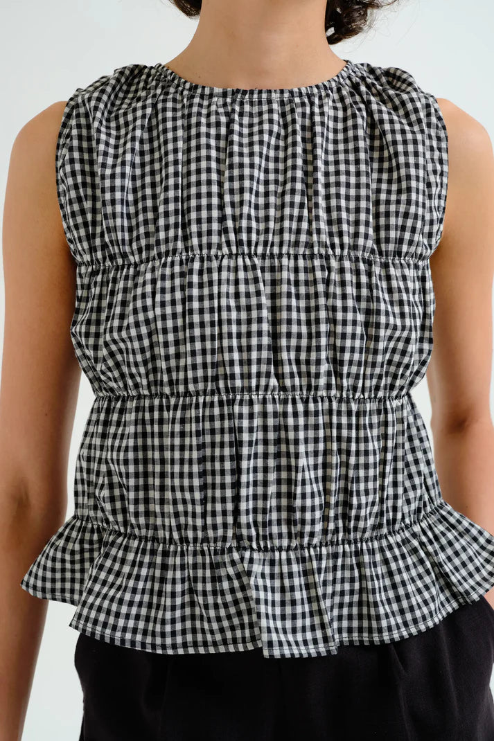 Gingham Top