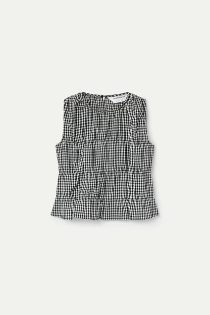 Gingham Top