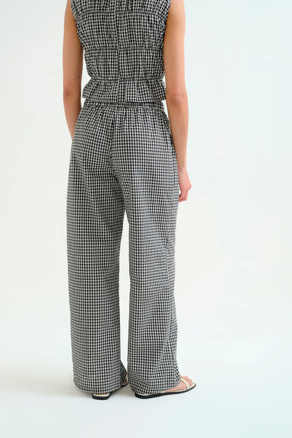 Gingham Trouser