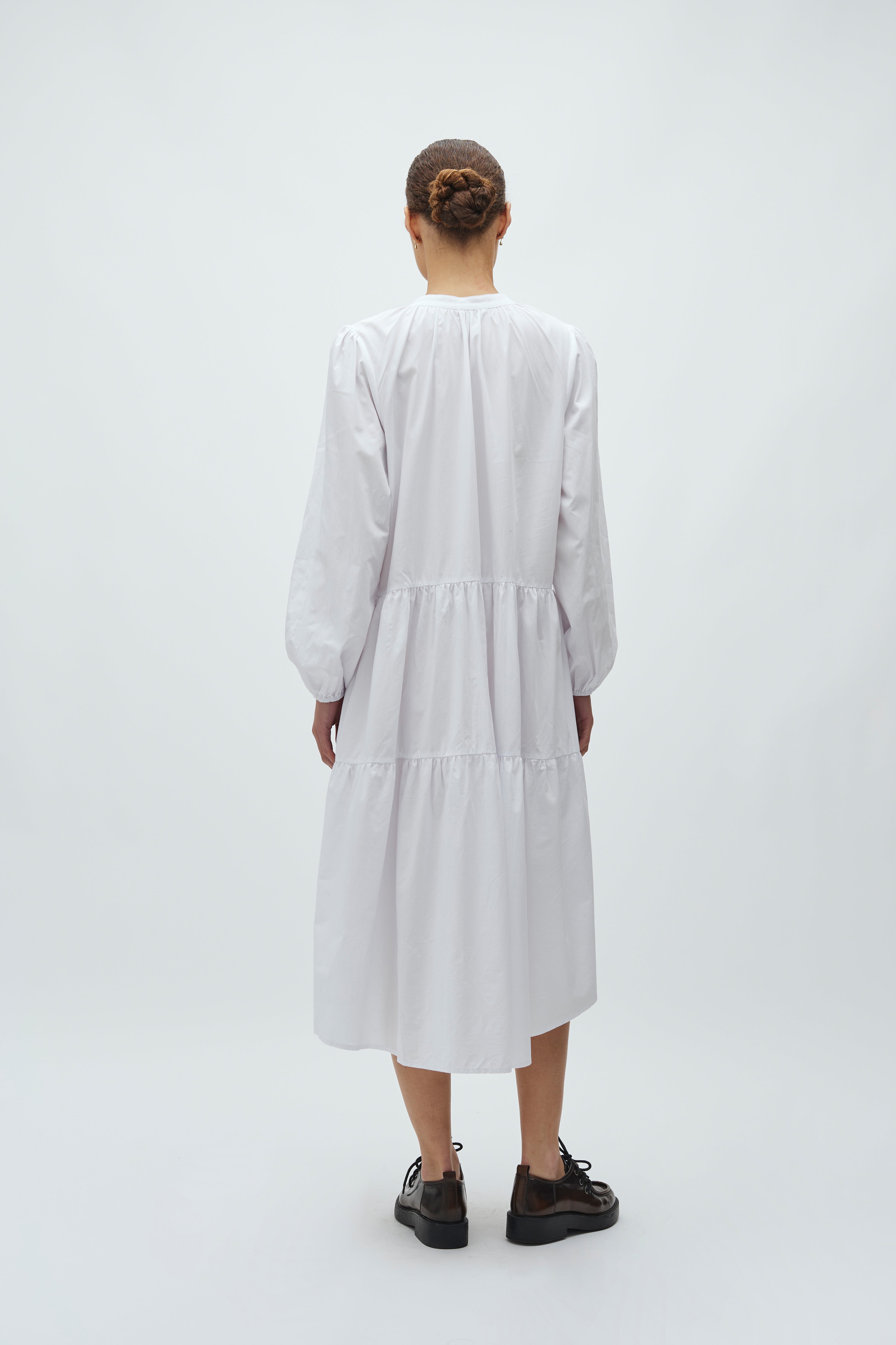 MbyM White Tiered Dress