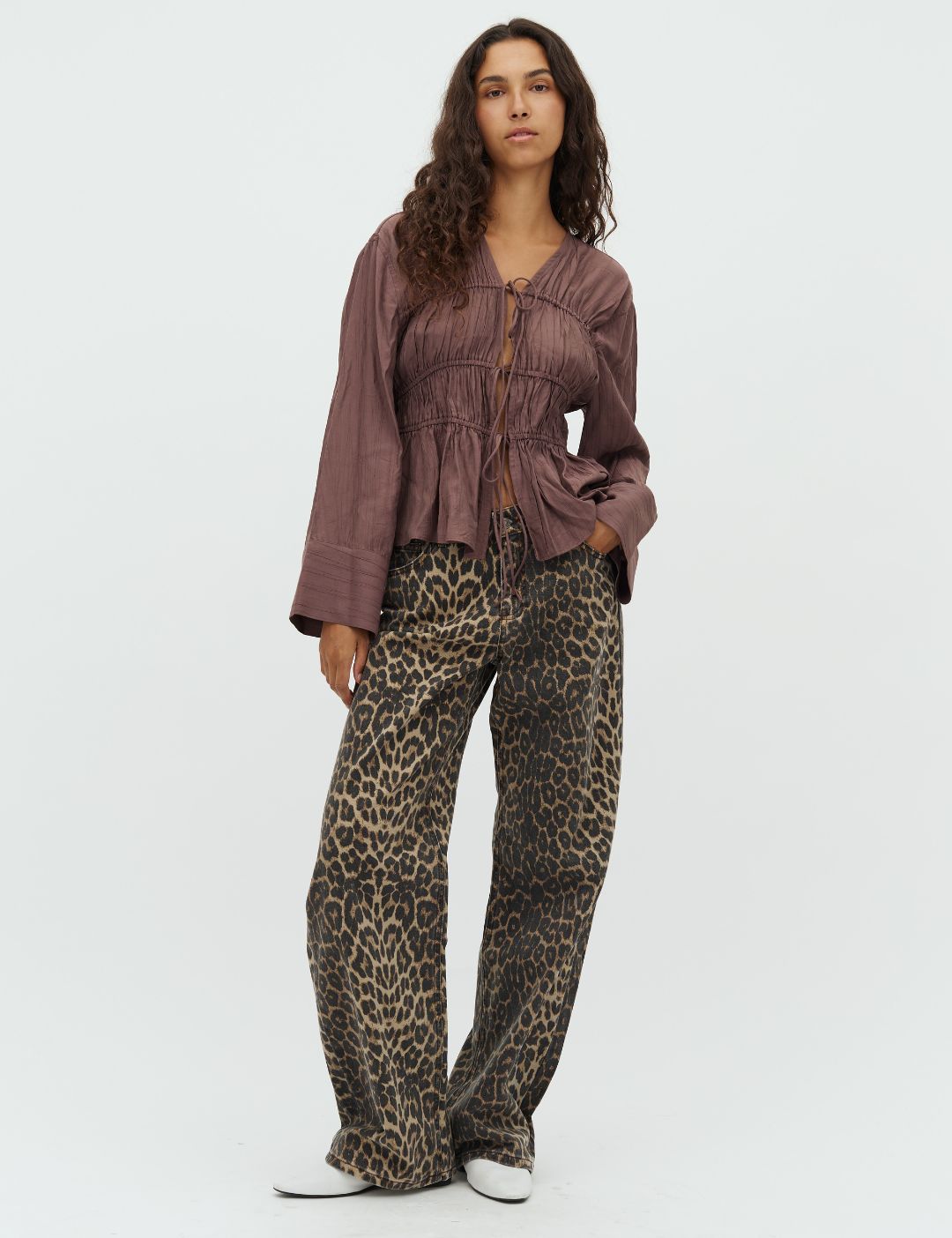 MbyM Leopard Jeans