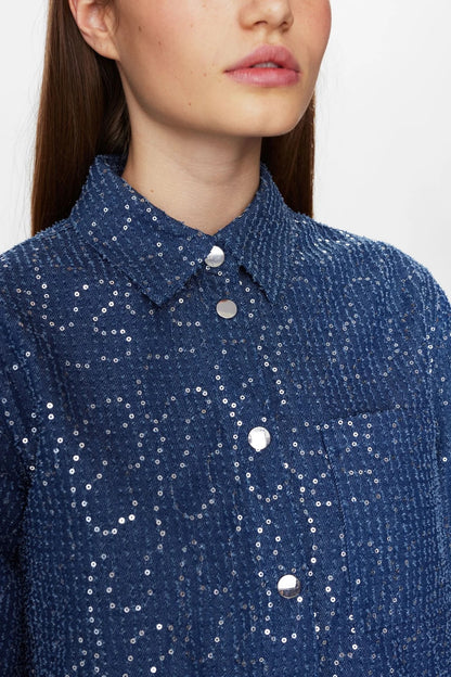 Nujourney Denim Shirt - Medium Blue