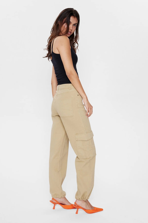 Nümph Nutracey Cotton Cargo Pants in Twill