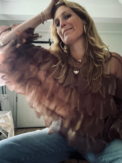 Lola Shirt in Brown (One Size)