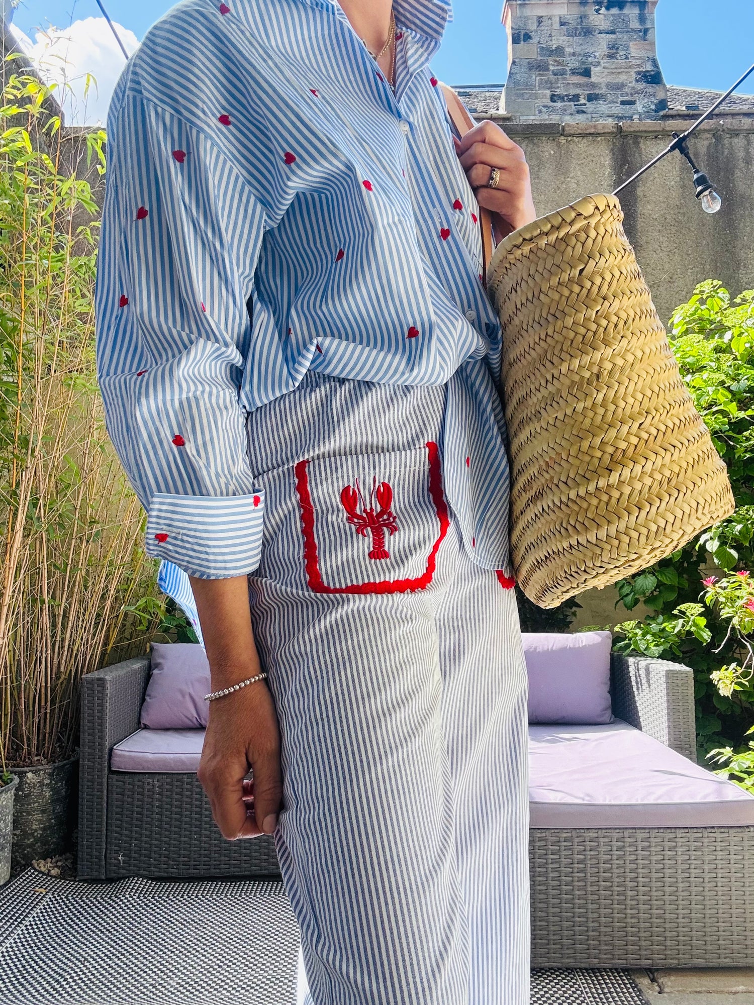 Lobster Pocket Blue Trouser