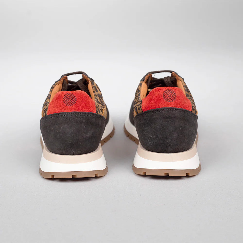 Esska Cinda Vegan Trainers in Leopard