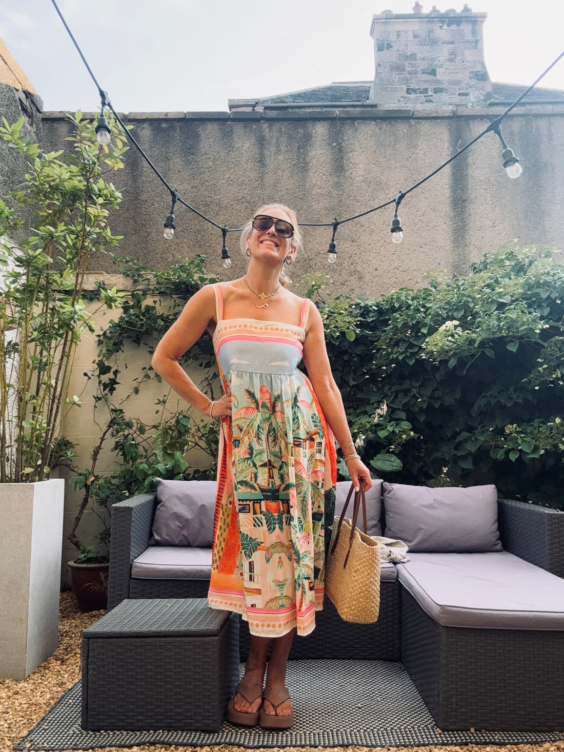 Palm Tree Dress (one size)