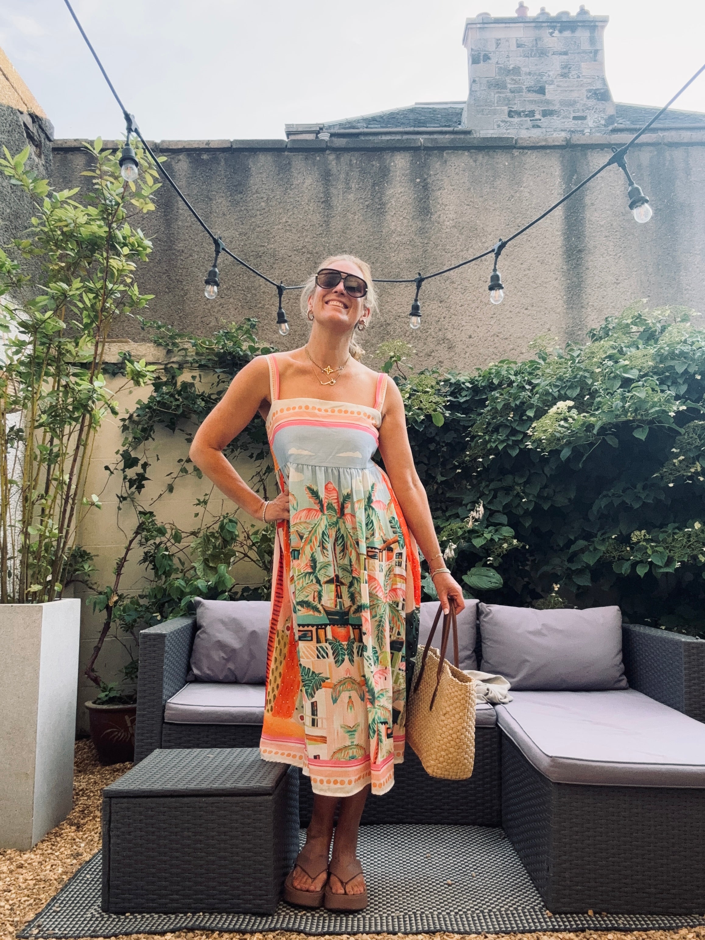 Palm Tree Dress (one size)