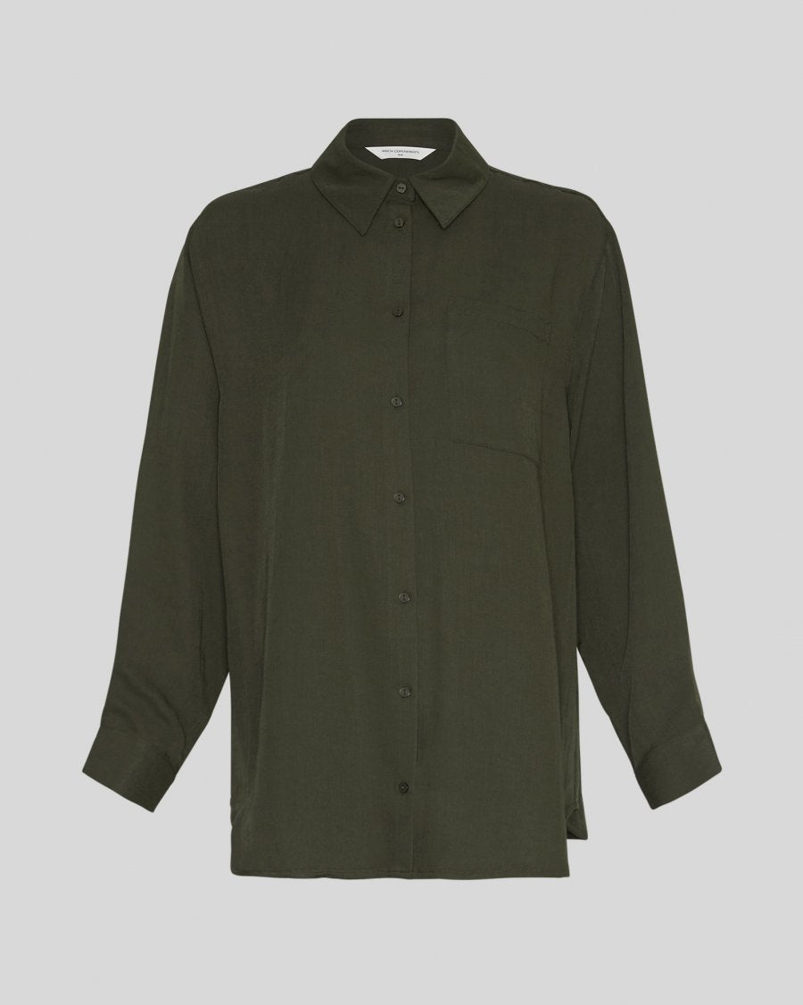 MSCH Genette Shirt in Forest Night