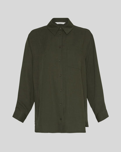 MSCH Genette Shirt in Forest Night