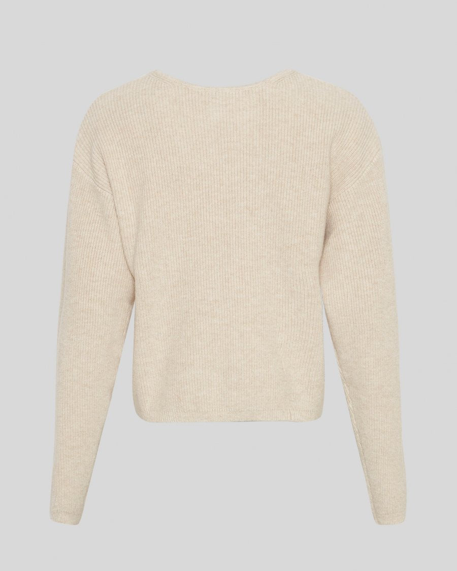 MSCH Klaka Reversible Cardigan in Oatmeal