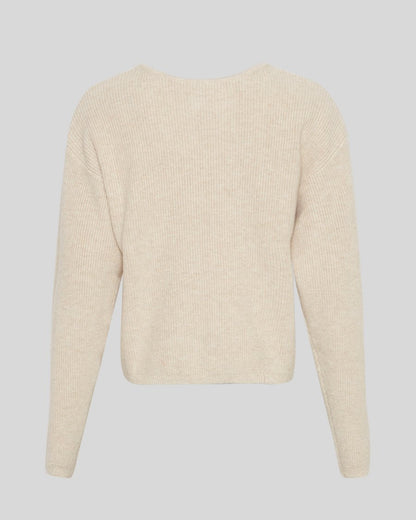 MSCH Klaka Reversible Cardigan in Oatmeal
