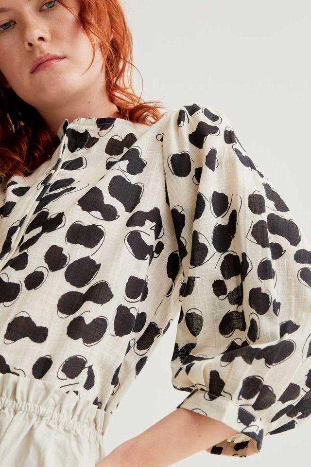 Dalmatian print shirt