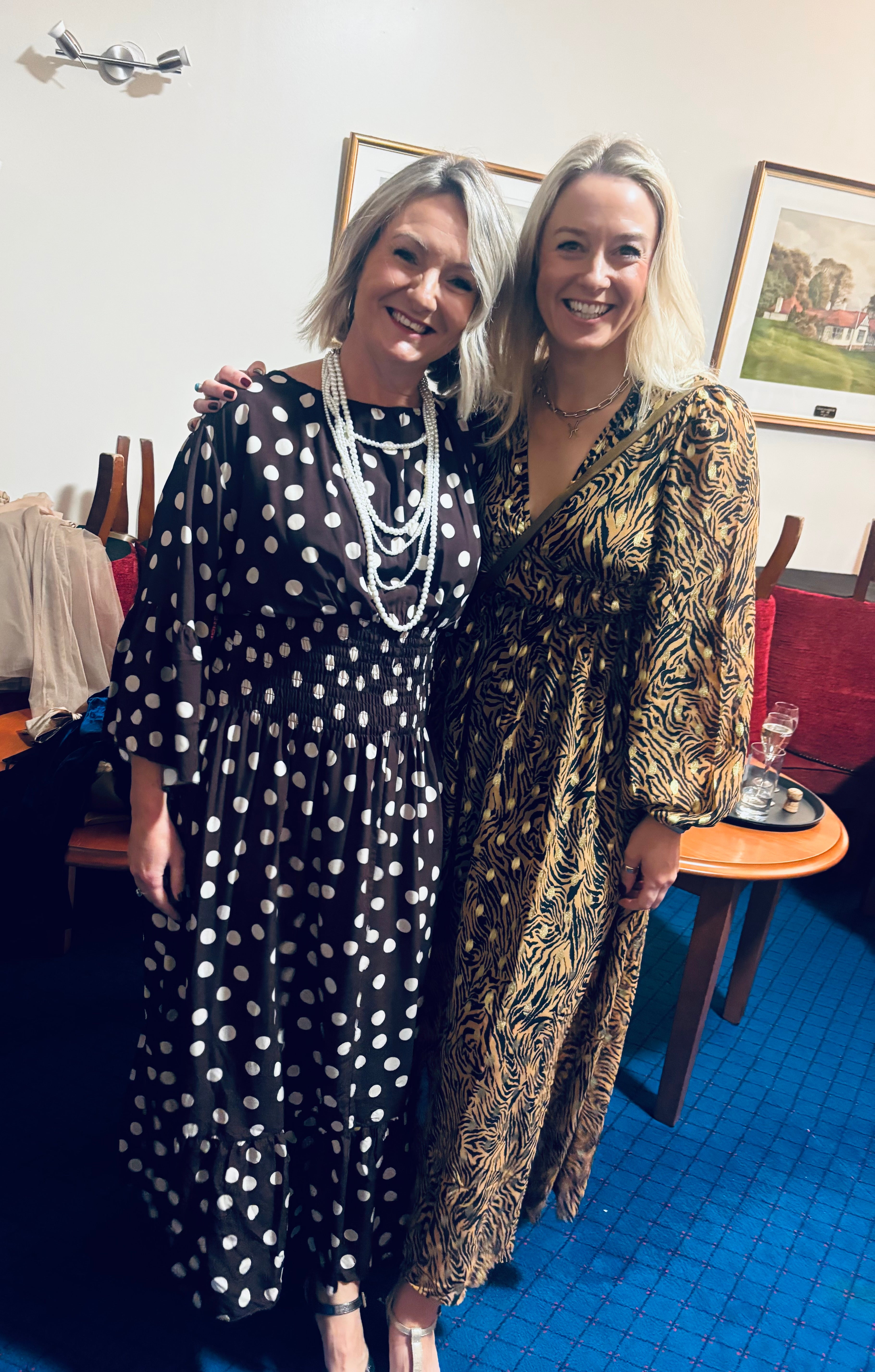 Polka Dot Shirred Waist Dress in Chocolate Brown (ONE SIZE