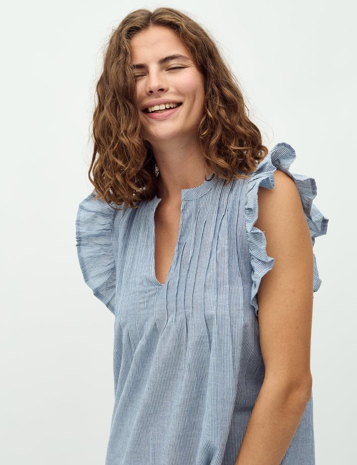 MbyM Gemala X-Long-M Dress - Striped