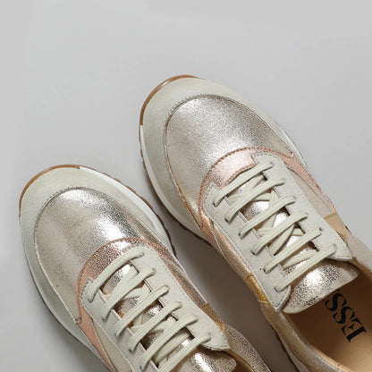 Esska Cinda Vegan Trainers in Metallic