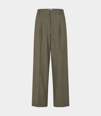 Mbym Caprese Cristiana Trouser in Deep Green