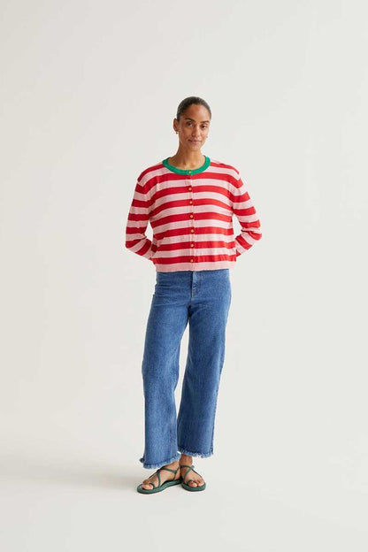 Striped Spring Cardigan