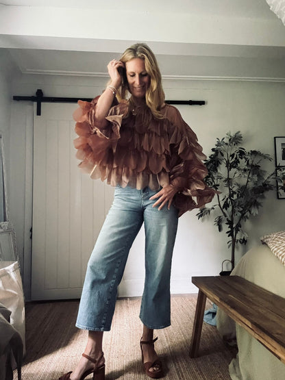 Lola Shirt in Brown (One Size)