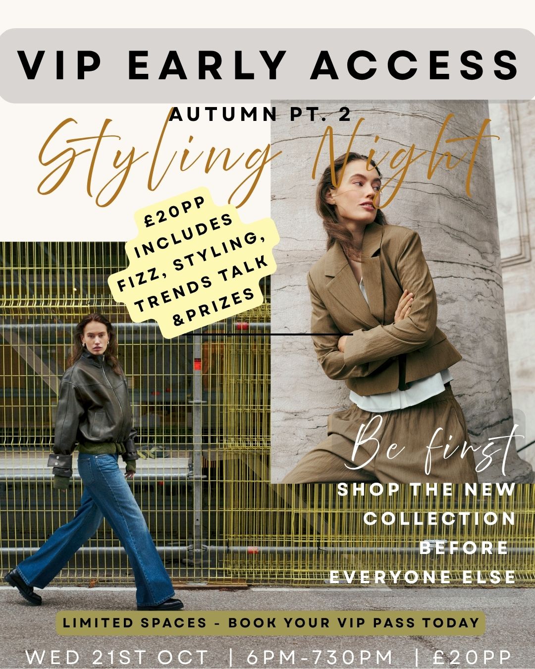 VIP EARLY ACCESS PASS TO AUTUMN PT2.